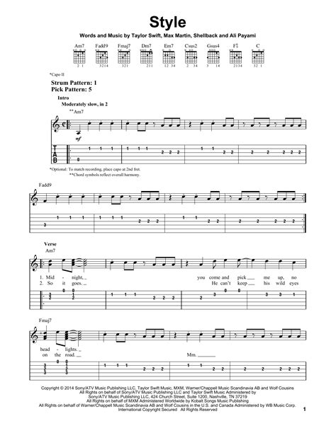 tiny pussy|Taylor Swift Chords & Tabs